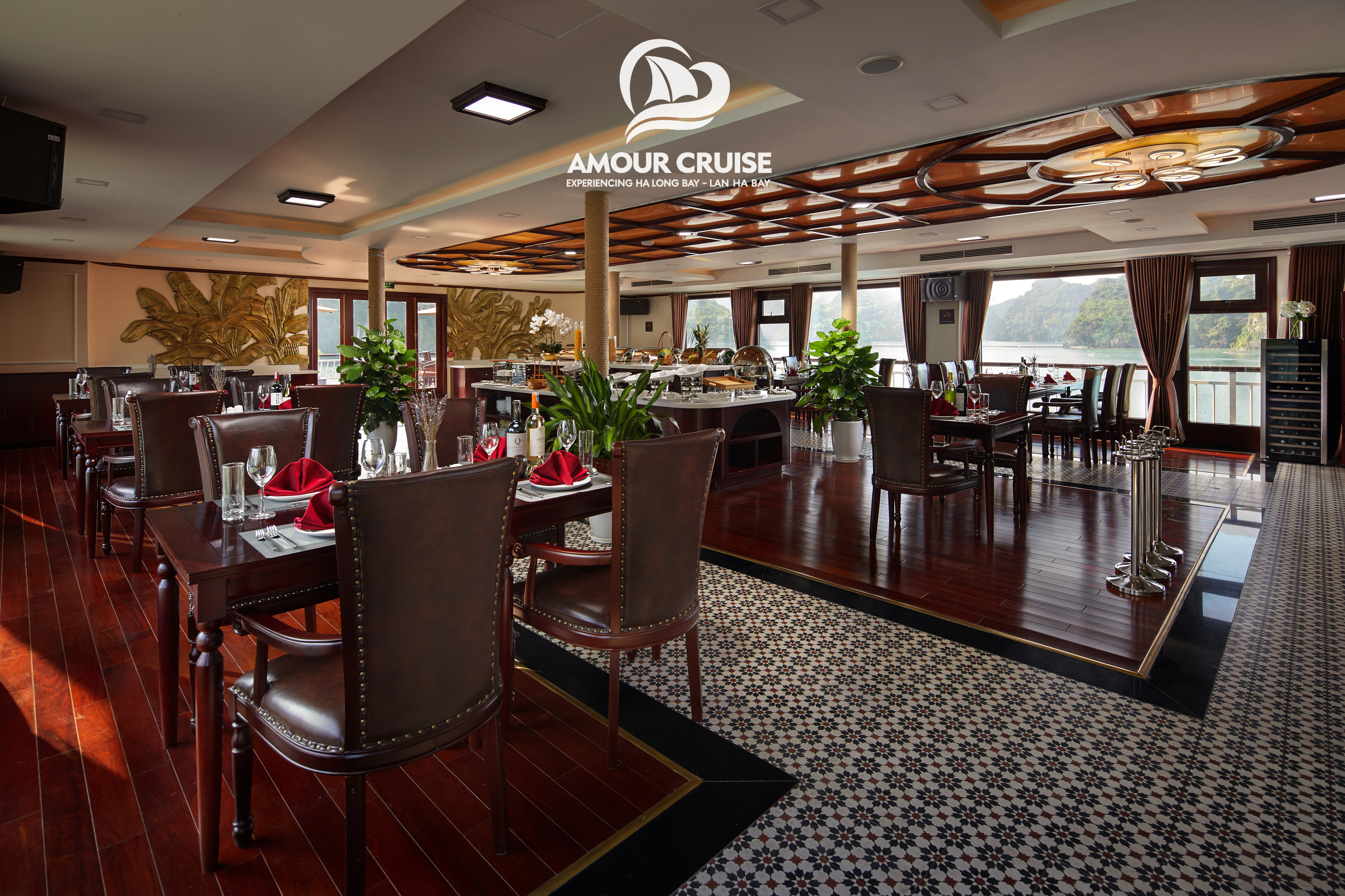 Gourmet Cooling Cuisine from the Amour Cruises Kitchen
